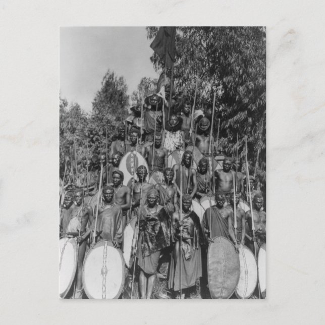 Kaenvirondos with Spears and Shields Vykort (Framsida)