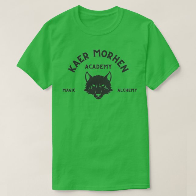 Kaer Morhen Academy T Shirt (Design framsida)