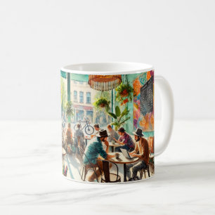 Kafe i Austin Kaffemugg
