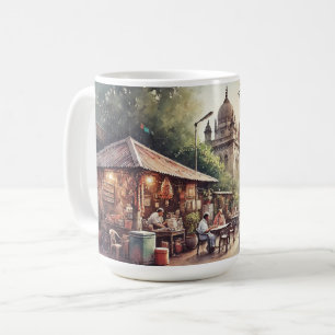 Kafe i Bombay i Indien Kaffemugg