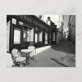 Kafe i Montmarte Vykort