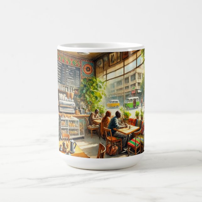 Kafe i Nairobi Kenya Mugg (Center)