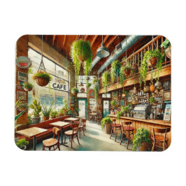 Kafe i Portland Oregon Magnet