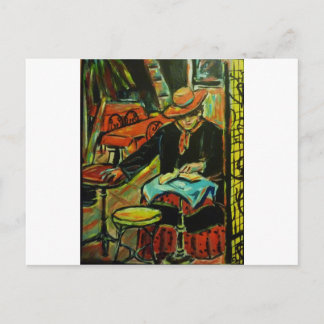 Kafe i söder om Frankrike Vykort