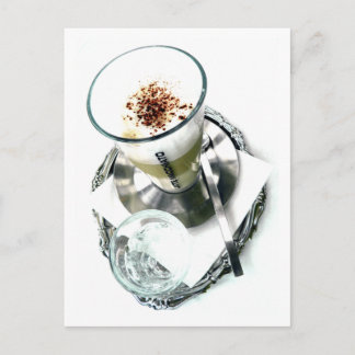 Kafe Latte Fix Vykort