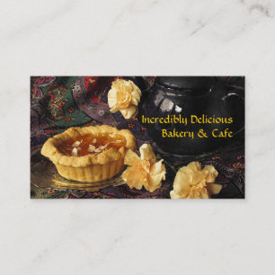 Kafé och bageri visitkort