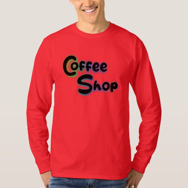 Kafé T Shirt (Framsida)