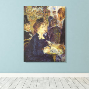 Kaféet av Pierre Renoir, Vintage Impressionism Canvastryck