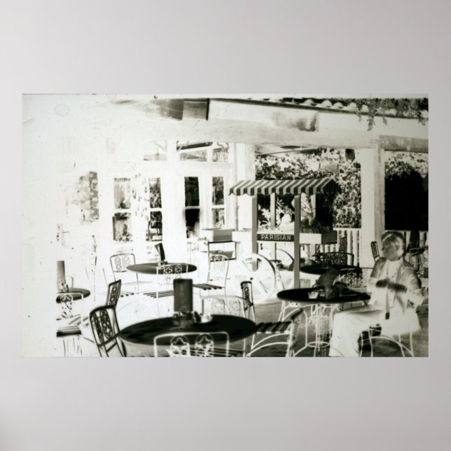 Kaféet Poster (Framsidan)