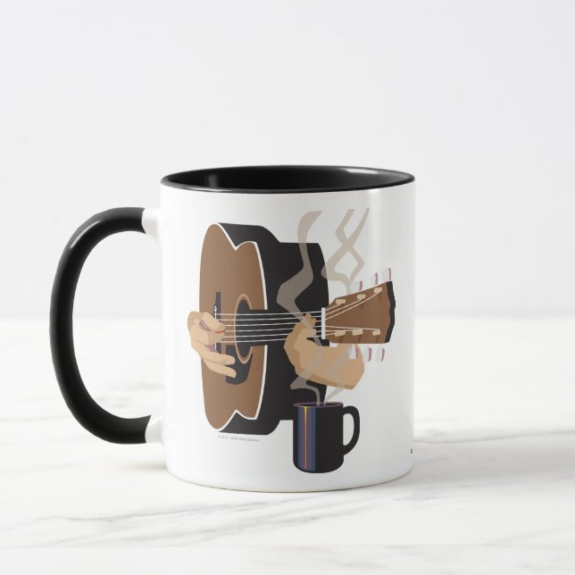 Kafégitarr Mugg (Vänster)