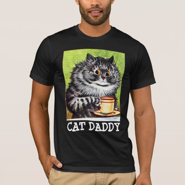 KAFEISKA KATEGORIN MANAR CAT-DADDY T-SHIRTS (Framsida)