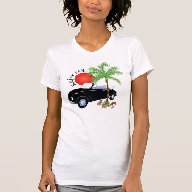Käfer Cabrio 1972 T-Shirt (Framsida)