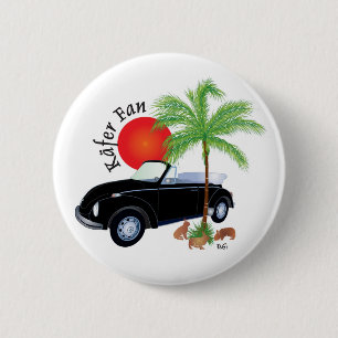Käfer Cabrio Fläkt Button Knapp