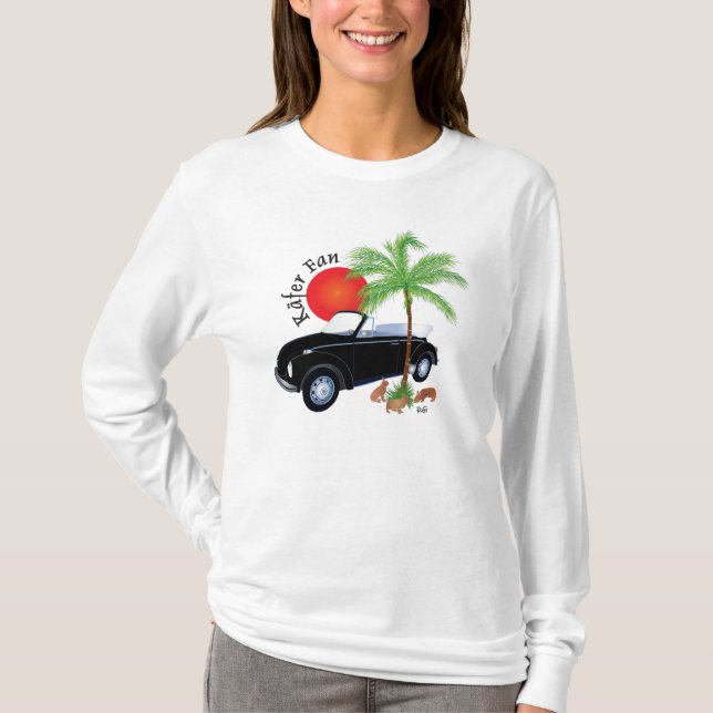 Käfer Cabriolet T-Shirt (Framsida)
