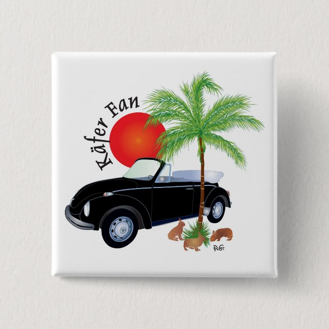 Käfer Fläkt Buttons Knapp (Framsida)