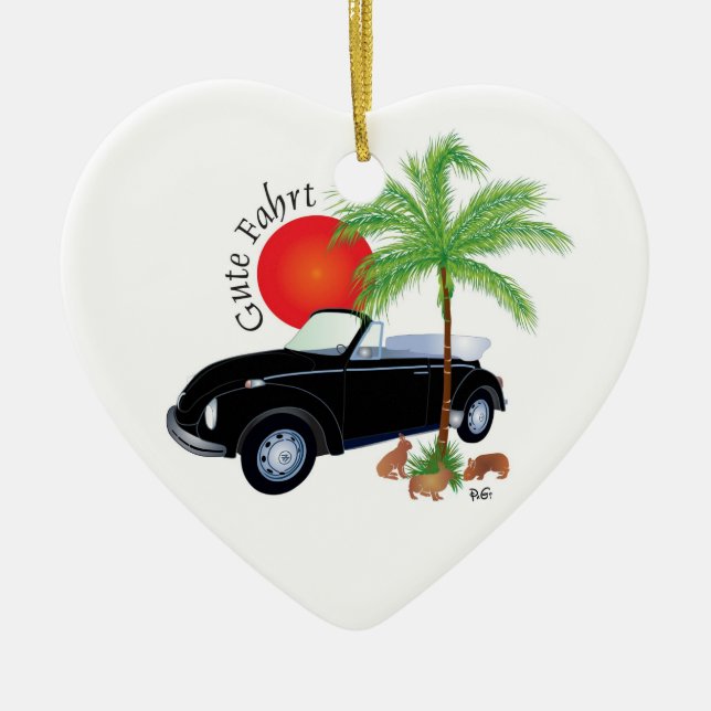 Käfer Gute Fahrt Ornament (Framsidan)