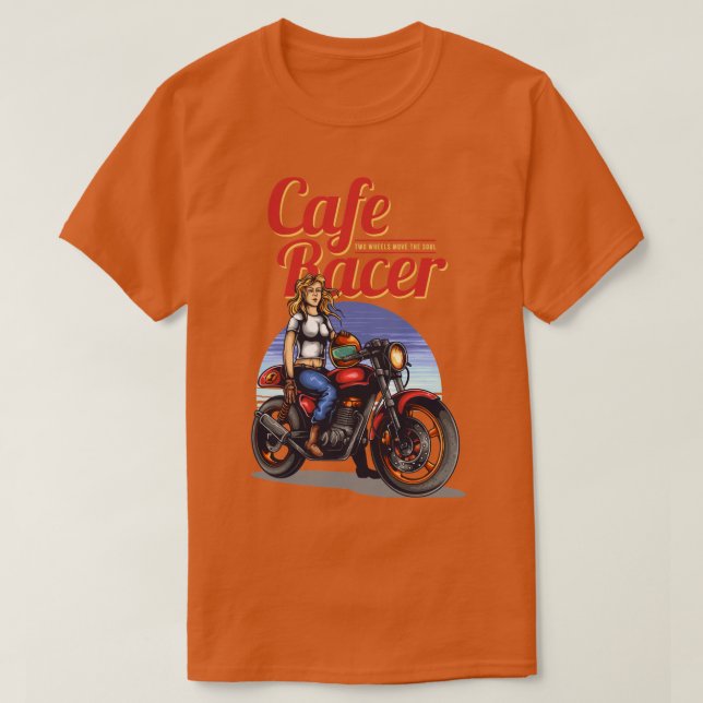 Kaféracer T Shirt (Design framsida)