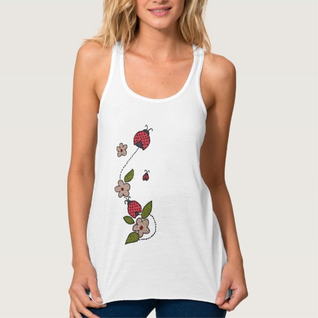 Käferparade Tank Top Linne Med Racerback (Framsida)