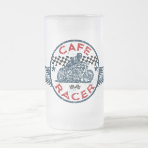 Kaff racer frostat ölglas