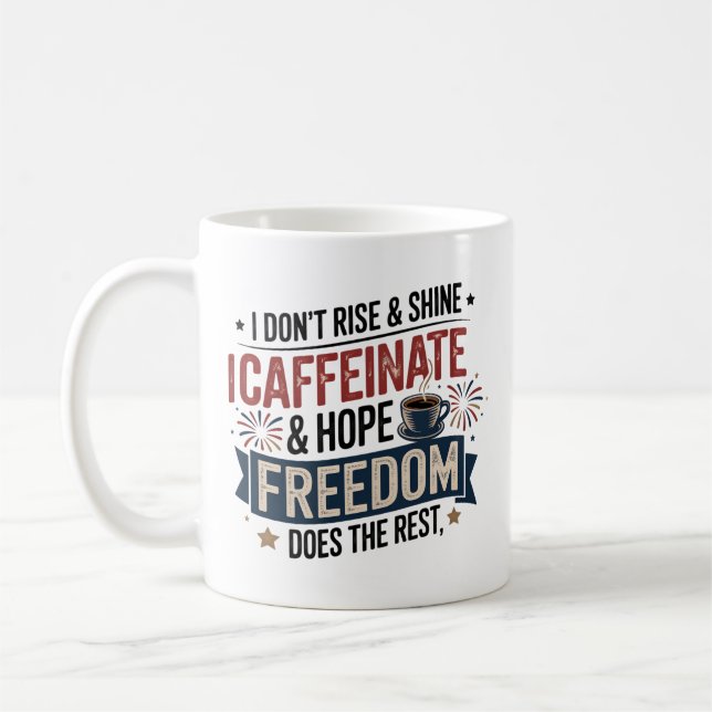 Kaffe 4:e juli: Kaffeinkvinnor Kaffemugg (Vänster)