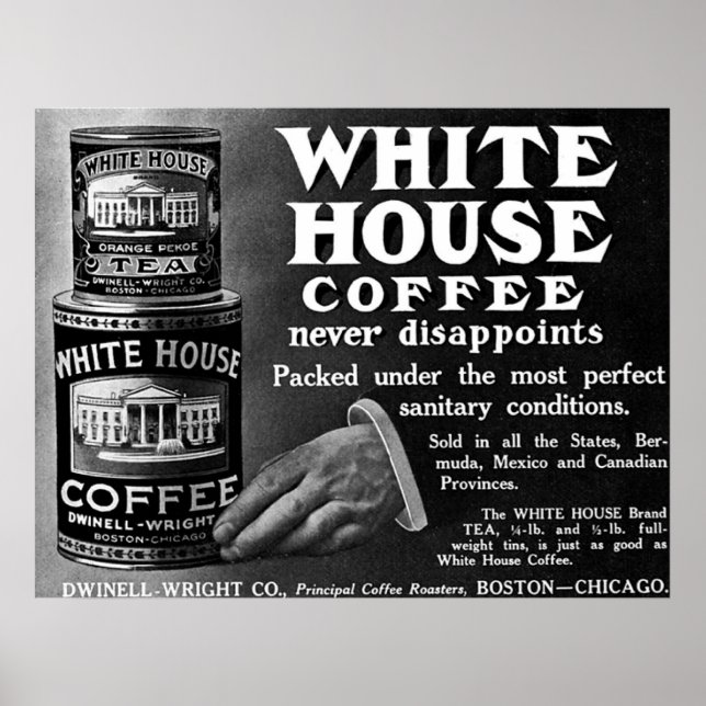 Kaffe Ad Poster (Framsidan)