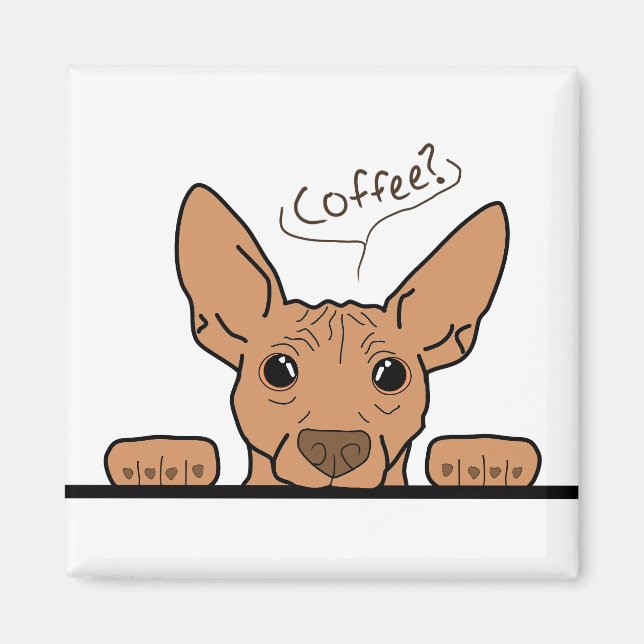 Kaffe? AHT Fridge Magnet (Framsidan)