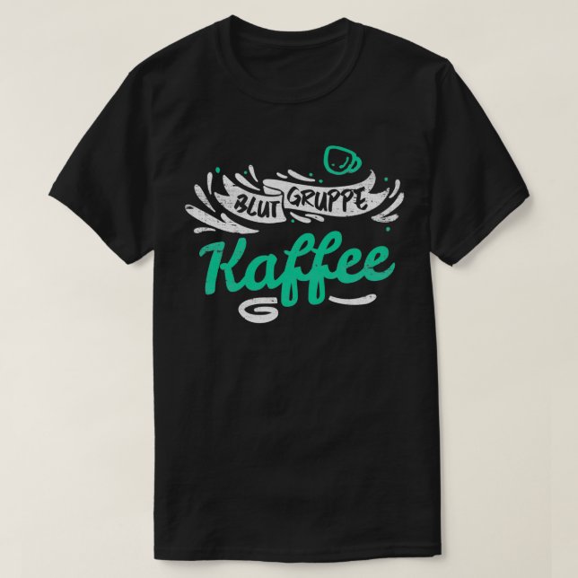 Kaffe älskad av koffein älskare 15 t shirt (Design framsida)