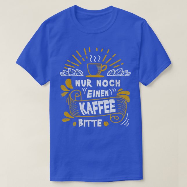 Kaffe älskad av koffein älskare 7 t shirt (Design framsida)