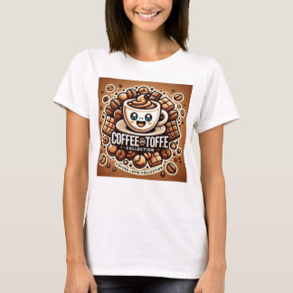 KAFFE ÄLSKAR TOFFEE EXKLUSIVT LOGO T SHIRT