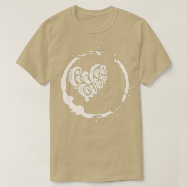 Kaffe Älskare3 T Shirt (Design framsida)