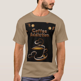 Kaffe älskare 8 t shirt