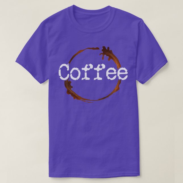 kaffe älskare barista t shirt (Design framsida)