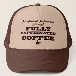 Kaffe Älskare Cap Truckerkeps