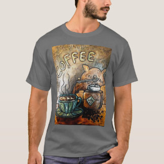 Kaffe Älskare colombiansk kaffekaffe B-kaffe Mugg T Shirt