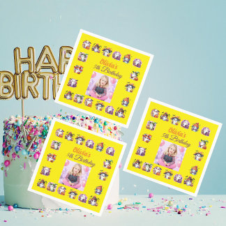 Kaffe Älskare Ghost Bord Napkin för barn Birthday Pappersservett