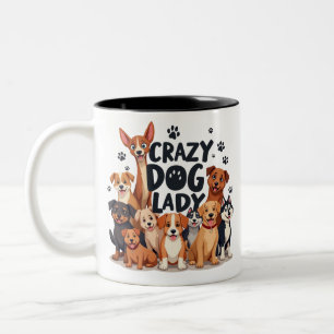 Kaffe Älskare Gift klippt Kopp Hund