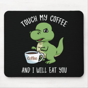 Kaffe Älskare Gift Manar Dinosaur-kaffe Musmatta