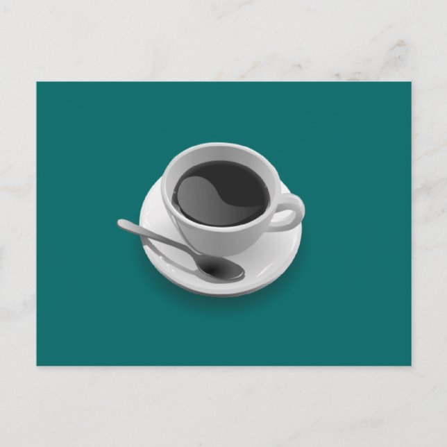 Kaffe Älskare Gifts Vykort (Framsida)