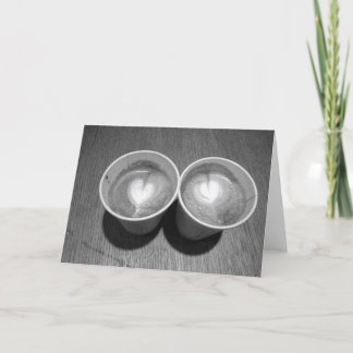 Kaffe Älskare Helgkort