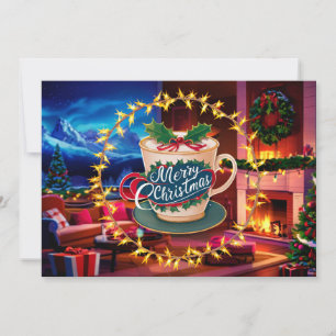 Kaffe Älskare-julkort nr 13 Julkort