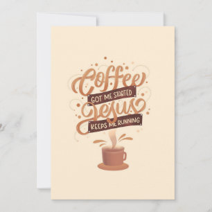 Kaffe Älskare-kaffe och Jesus Spara Datumet