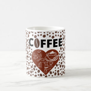 Kaffe älskare kaffemugg