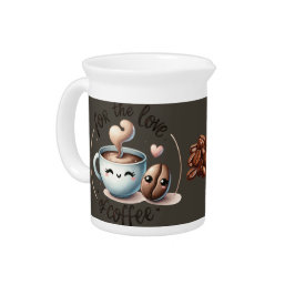 Kaffe Älskare Kanna