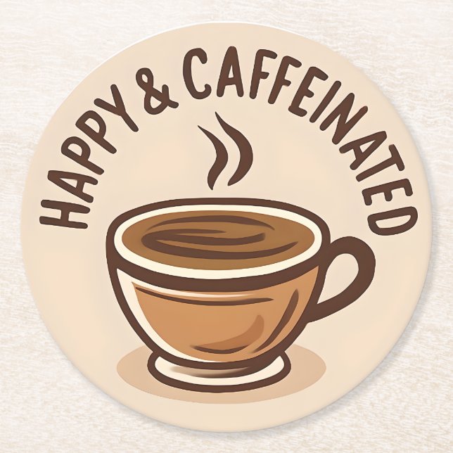 Kaffe Älskare Klubb Underlägg (Framsidan)