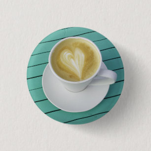 Kaffe Älskare Knapp
