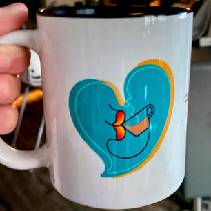 Kaffe Älskare muackS-latte Kaffemugg