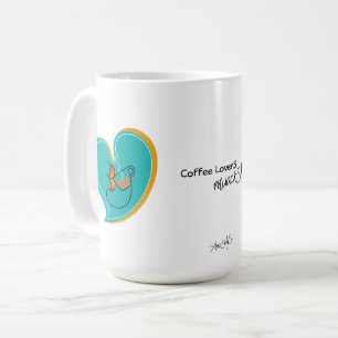Kaffe Älskare muackS-Mix Kaffemugg