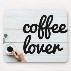 Kaffe Älskare mussla Musmatta