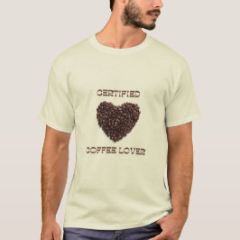 Kaffe Älskare och kaffe T Shirt