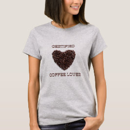 Kaffe Älskare och kaffe T Shirt
